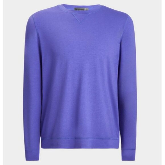G/Fore Luxe Crewneck Pullover Mid Layer Shirt Purple ( XL ) - Picture 1 of 5